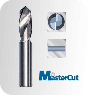 Foto BROCA METAL DURO STUB DRILLS 2 CANAIS
