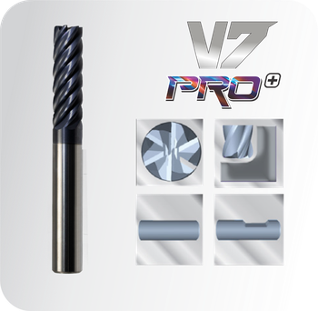 Foto FRESA RADIAL METAL DURO 7C V7 PRO+