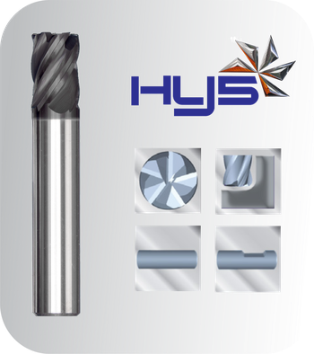 Foto FRESA RADIAL METAL DURO 5C PARA CANTO HY5