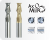 Thumbnail 1 FRESA TOPO METAL DURO PARA ALUMÍNIO 2 E 3 CORTES AXMILLS