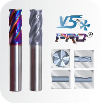 Foto FRESA TOPO METAL DURO 5C V5 PRO+