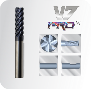 Foto FRESA TOPO METAL DURO 7C V7 PRO+