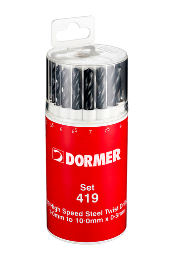 Foto Jogo de Broca Revenida a Vapor Dormer com 13 peças A100