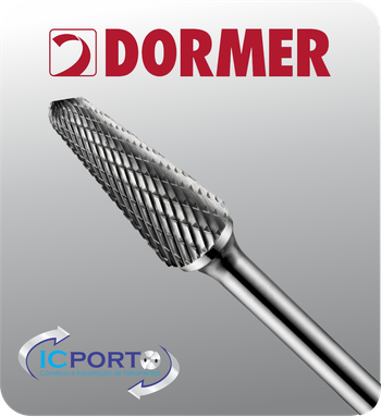 Foto Lima Rotativa Cônica Topo Arredondado Dormer P821